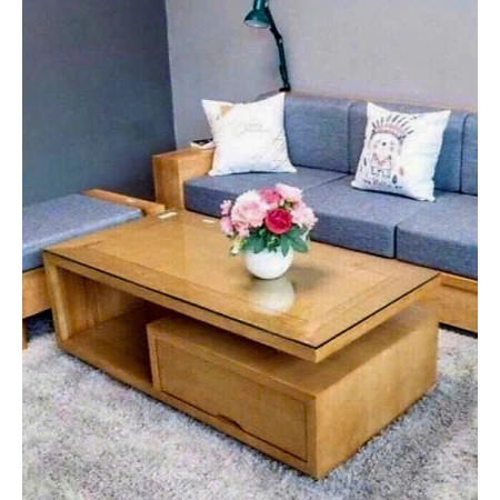 Casa 07 : Bàn Sofa , Bàn Coffee + Mặt Bàn Kính - 120cm 